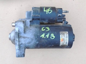 Citroen c3 02-10r 1.1 8v стартер 0986013850 фото №1