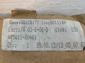 Планка крыльев перед toyota carina 75611-20461 фото №1