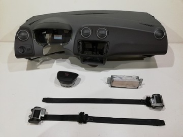 Seat ibiza 6j am5 панель консоль подушка безпеки ремені фото №1