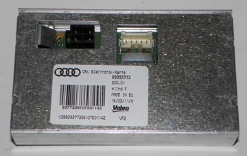 Модуль led seat ibiza 4 iv 6j vw passat b7 audi q7 рестайлінг 4l 89393773 оригінал фото №1