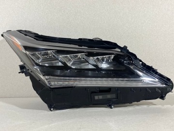 Lexus rx450h rx iv 2015 повний led лампа права перед фото №1