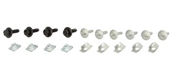 Застібки захист двигуна citroen c5 peugeot 407 набір фото №1