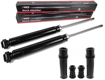 Амортизатори зад + відбійники citroen c4 peugeot 307 1.4 1.6 2.0 фото №1