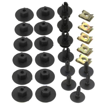 Клипсы клипсы подкрылки mercedes c-klasa w203 00-07 фото №1