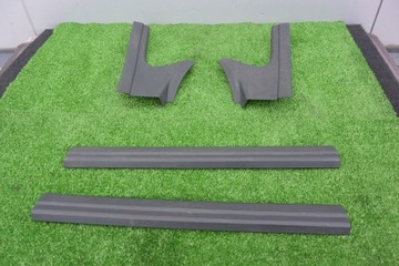 Планка порогова перед зад mercedes w212 комплект фото №1