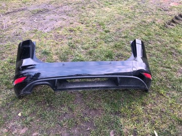 Бампер vw touran 5ta зад lc9xl 6 pdc фото №1