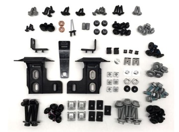 Набор элементов крепежных бампер audi a8 d4 aso фото №1