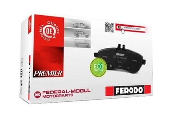 Тормозные колодки ferodo fdb4739 citroen c4 aircross 10r- зад фото №1