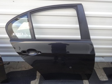 Bmw 3 e90 дверь правые зад задние чёрный сапфир met фото №1