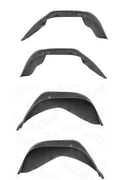 Підкрилки антикорозійна vw transporter t3 комплект нове дешево якість фото №1