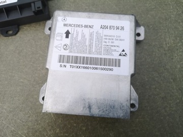 Модуль подушка безпеки подушок mercedes w204 фото №1