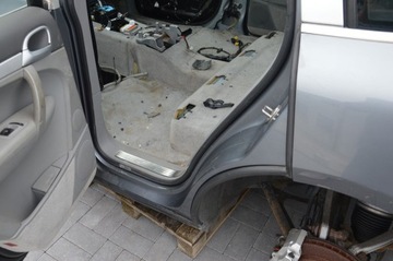 Porsche cayenne 955 порог стойка левый зад фото №1