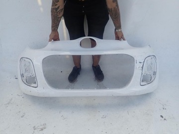 Citroen c1 i 1 рестайлинг 12-14 бампер перед переднее фото №1