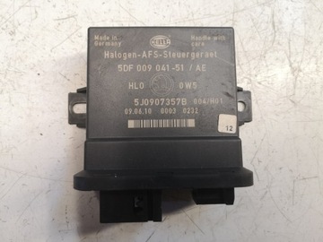 Модуль света skoda fabia ii 5j0907357b фото №1