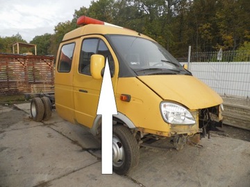 Скло дверна права перед gaz gazelle gazela ii фото №1