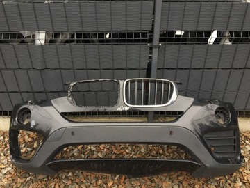 Bmw x4 f26 бампер перед переднє pdc ксенон 2013- фото №1