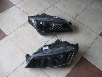 Ліва - права - bi-xenon - led - skoda superb iii фото №1