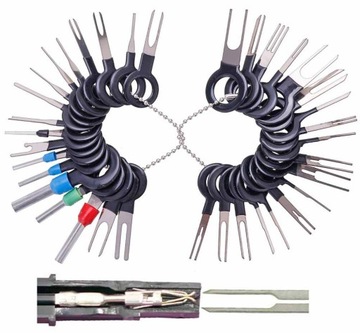 Wyimak ключі do демонтажу конекторів контактів 36 szt фото №1