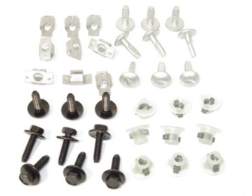 Набор крепление защитные накладки двигателя citroen c8 jumpy ii фото №1