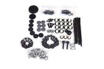 Набор элементов крепежных бампер зад audi a6 c7 фото №1