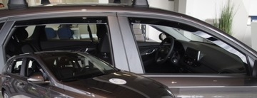 Vw passat b5 1997-2004 универсал ветровики дверь heko фото №1