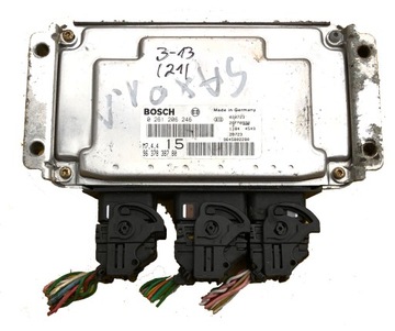 Ecu citroen saxo 1.1 0261206246 9637838780 додам фото №1