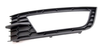 Решётка бампера галоген skoda octavia 13-17 левая фото №1