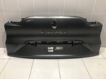 Накладка крышка задняя зад багажника renault espace v фото №1