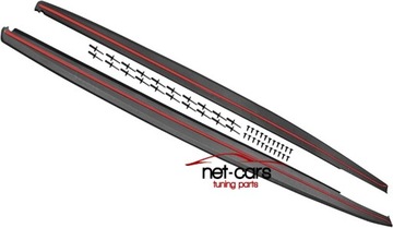 Планки bmw f32 f33 f36 m prformance спойлери пороги фото №1
