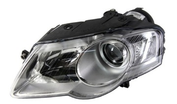 Фара лампа левая перед vw passat b6 05-10 фото №1