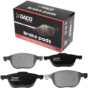 Гальмівні колодки гальмівні daco перед focus c30 s40 ii c-max фото №1