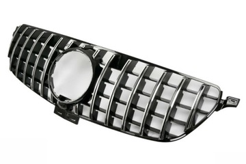 Решітка радіатора mercedes w166 gle 15-18 panamericana b/c фото №1