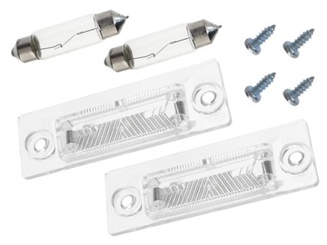 Освещение регистрации vw passat b5 b6 touran t5 фото №1