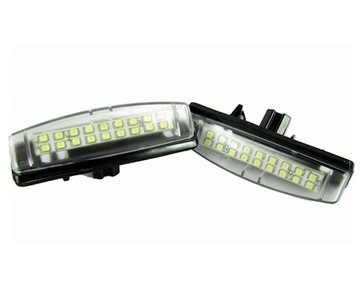 Einparts лампочки номерного знака led toyota avensis verso фото №1