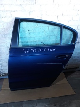 Дверь левая зад задние vw passat b7 sedan lh5x 3ae фото №1