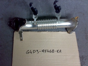 Land rover evoque 17r. труба egr g4d3-9f468-ka фото №1