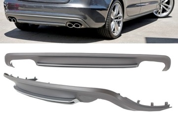 Диффузор спойлер audi a5 купе cabrio -17 wz s5 фото №1
