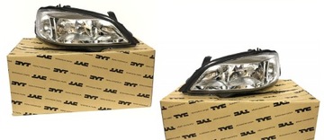 Нове лампи opel astra g хром tyc комплект !!! фото №1