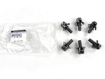 Кліпса захисні накладки двигуна nissan nv400 10- оригінал фото №1