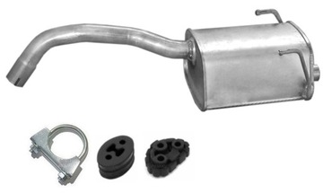 Глушник кінцевий 07.422 fiat panda ii 1.3d + набір фото №1