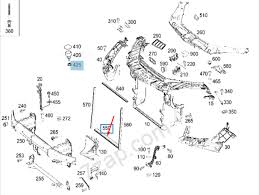 Mercedes ml w166 прокладка pas перед нижня фото №1