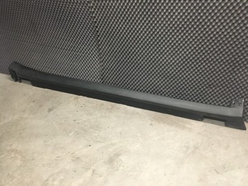 Tesla x поріг накладка порогова права + ковзун фото №1