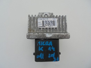 Micra k14 1.5 dci реле свечей накаливания 110678071r фото №1