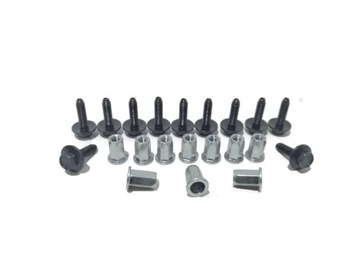 Alfa romeo 147 156 159 клипсы защитные накладки двигателя фото №1