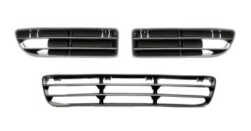 Решітка решітка бампера vw bora 99-05 комплект lpś фото №1