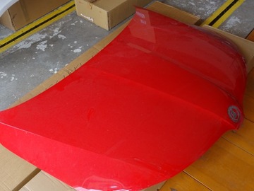 Skoda rapid 5j капот оригінал червона фото №1