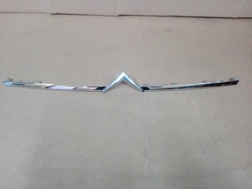 Citroen berlingo i рестайлинг 02-08 решётка радиатора хром бампера фото №1