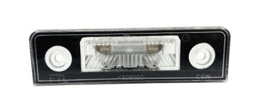 Лампа подсветка номерного знака rej. skoda octavia ii фото №1