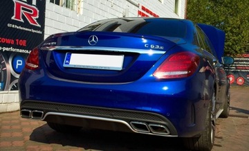 Mercedes benz c-class w205 c63 спойлер фото №1
