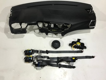 Kia cerato панель консоль подушка безопасности подушки ремни оригинал демонтаж фото №1